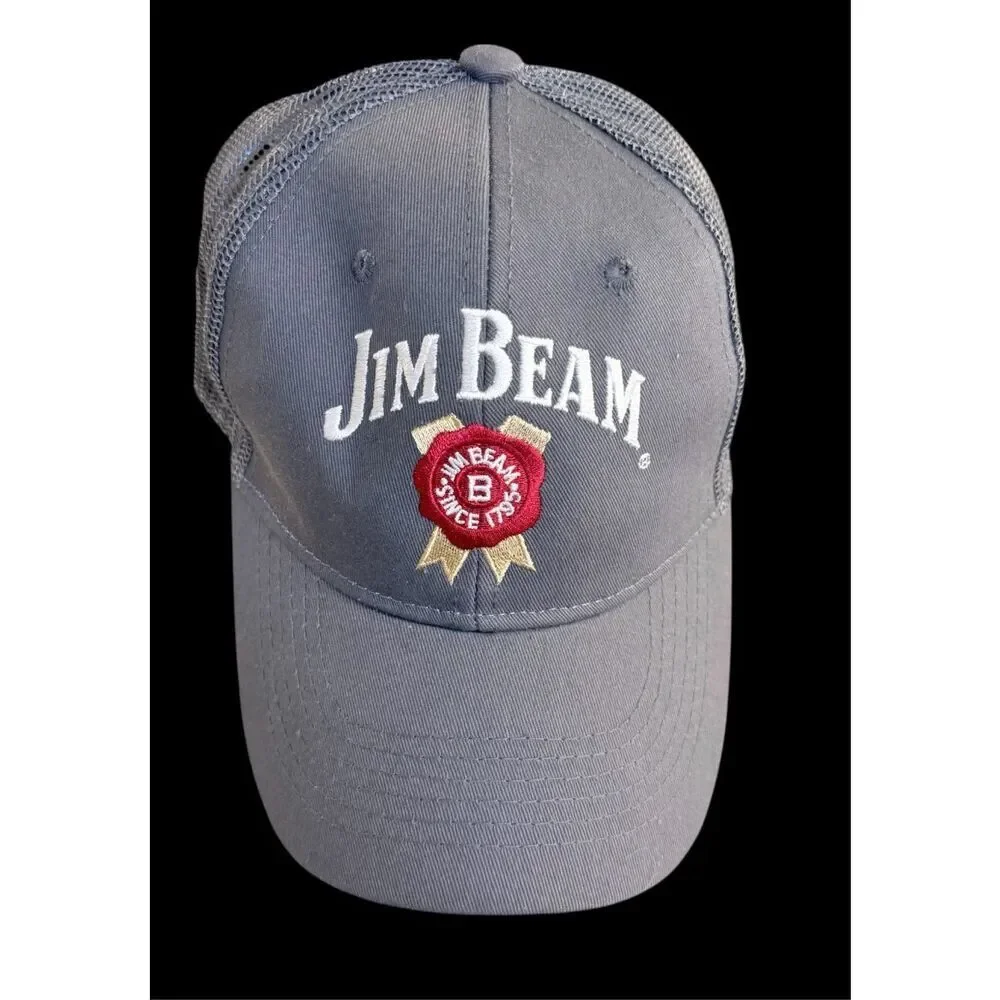 Jim Beam Bourbon Baseball Cap Adjustable Embroidered